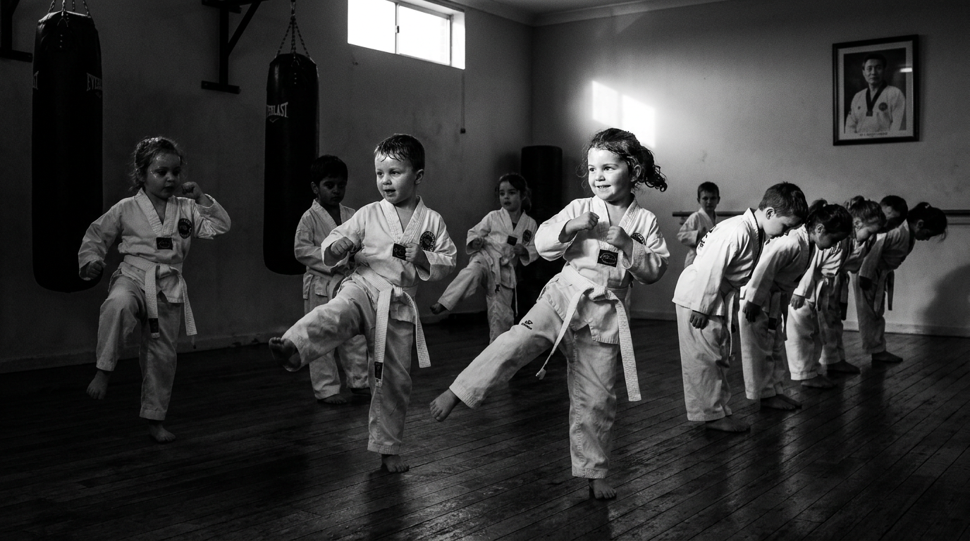ITF Taekwon-Do para niños (4-6 años) en Alcalá: Más que un juego
